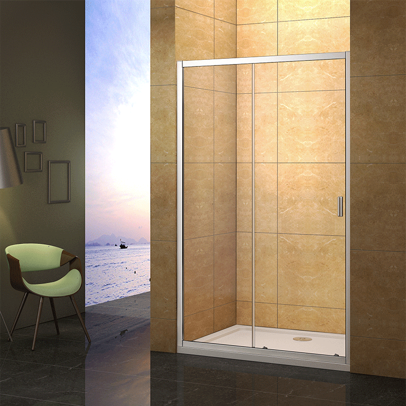 Sliding Shower Enclosure Safety Glass Door Corner Entry